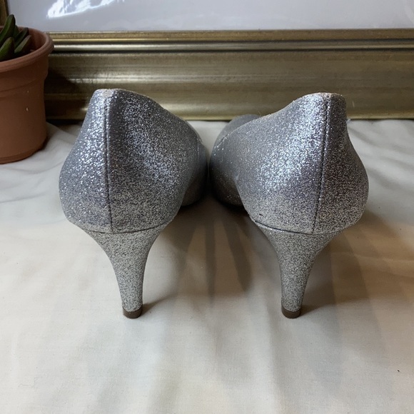 Call it Spring silver sparkle heels - Picture 4 of 9